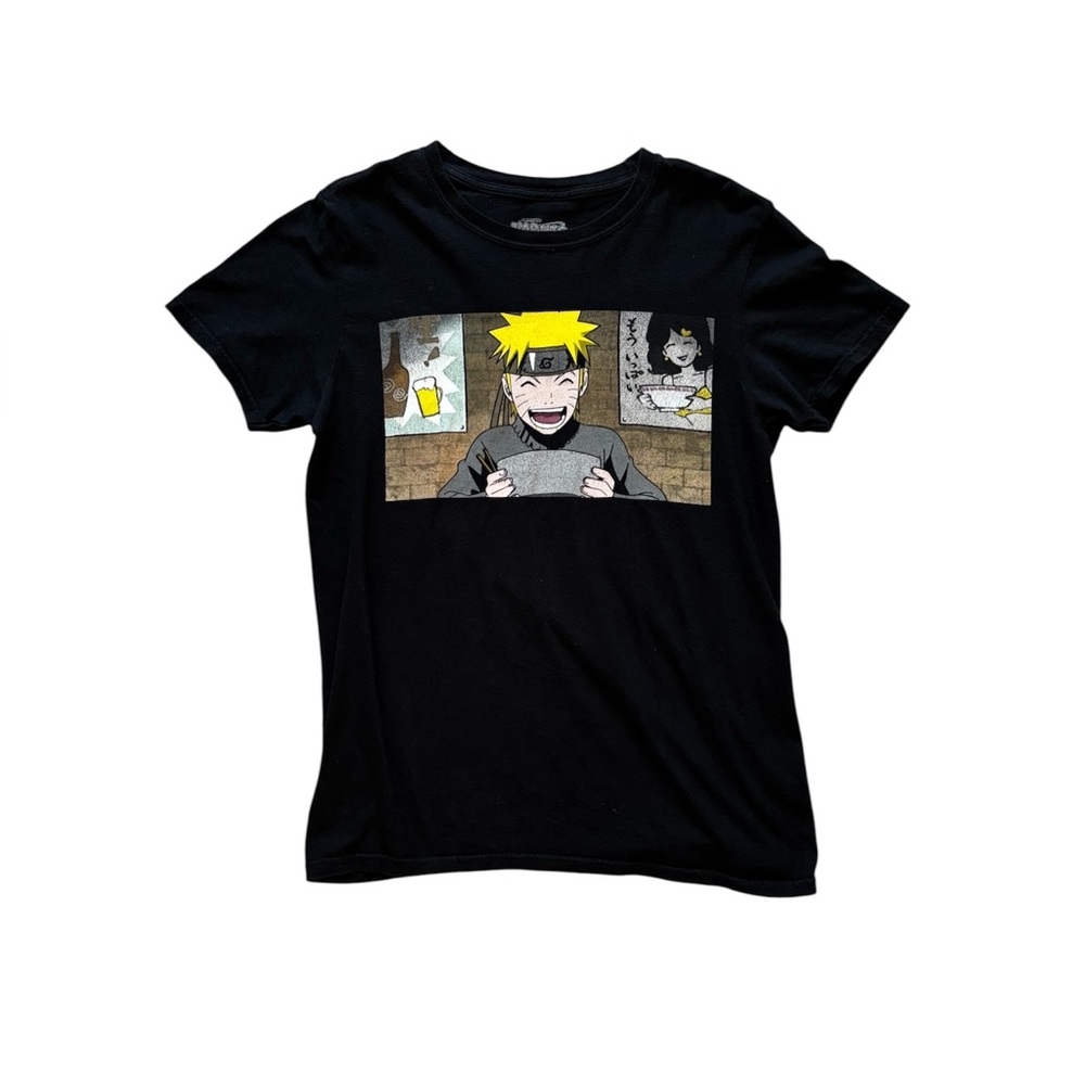 Vintage Y2K Naruto Ichiraku Ramen Shop Graphic Tee S